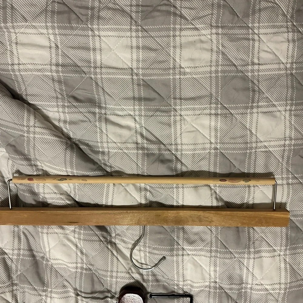 Tie Scarf Hangers Wooden set of two